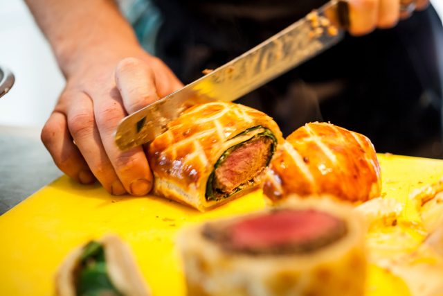 Inviting guests to come and join us very for a seasonal treat with a Champagne and canapés at Chapter One Restaurant Orpington Kent.