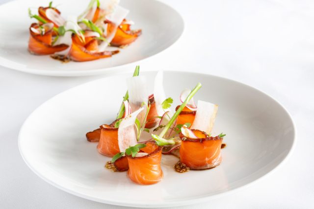 Restaurant Kent Bromley Spring Lunch Vegetarian Tasting Menu