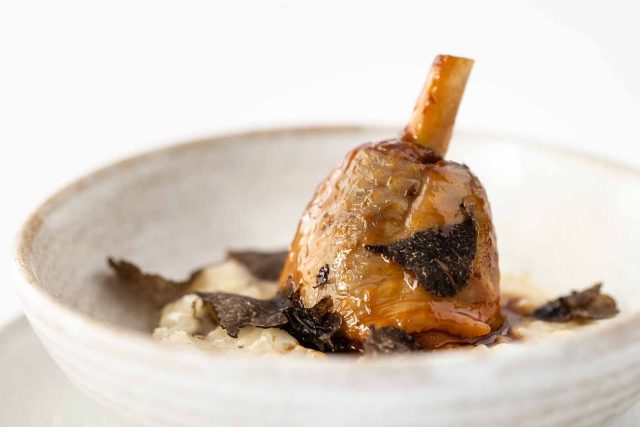 Summer Tasting Menu including a Complimentary Glass of Ruinart Brut Champagne at Chapter One Restaurant Kent Bromley.