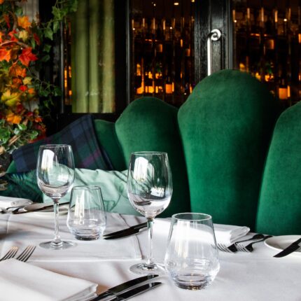 Enjoy May Bank Holiday dining at Chapter One Restaurant, Locksbottom, Kent.