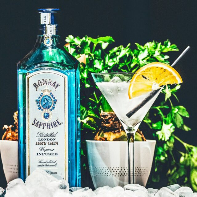 Sophisticated gin tasting event in the stylish bar and terrace at Chapter One Kent.